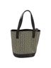 Céline 100% Canvas Solid Gray C Grey Canvas Tote Bag One size - photo 4