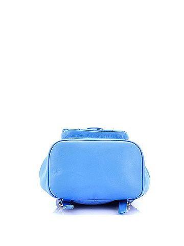Chanel Duma Drawstring Backpack Quilted Leather Small (view 2)