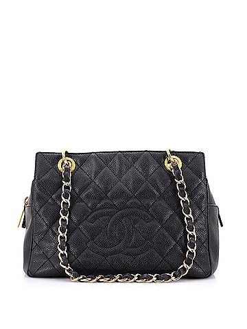 Chanel Petite Timeless Tote Quilted Caviar (view 1)