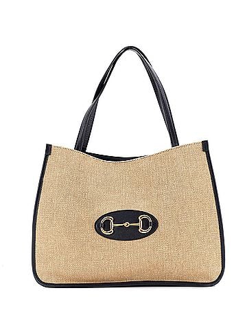 Gucci Horsebit 1955 Tote Canvas and Leather Medium (view 1)