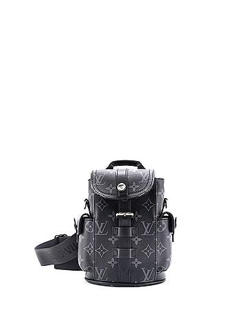 Louis Vuitton Christopher Backpack Monogram Eclipse Canvas Nano (view 1)