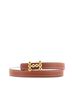 Hermès 100% Leather Brown Bubble Reversible Belt Leather Thin One size - photo 1