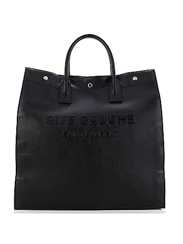 Saint Laurent Rive Gauche Shopper Tote Leather Tall (view 1)
