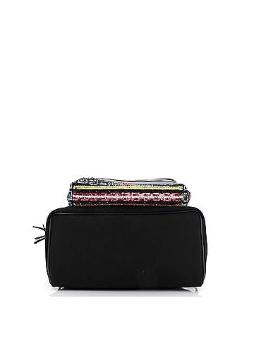 Saint Laurent City Backpack Bead Embellished Canvas Medium (view 2)