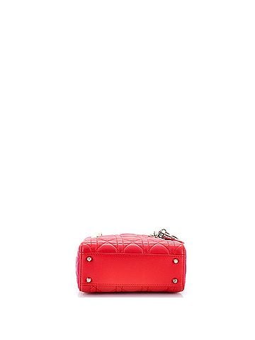 Christian Dior Lady Dior Bag Cannage Quilt Lambskin Mini (view 2)