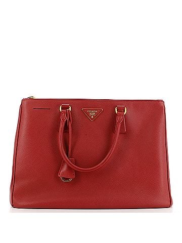 Prada Double Zip Lux Tote Saffiano Leather Large (view 1)