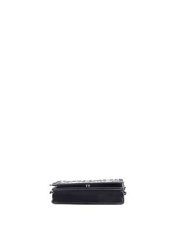 Chanel Paris-Shanghai Wallet on Chain Studded Canvas (view 2)