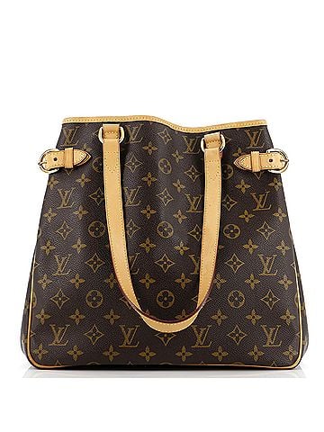 Louis Vuitton Batignolles Handbag Monogram Canvas Vertical (view 1)