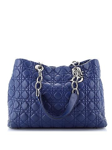 Christian Dior Soft Chain Tote Cannage Quilt Lambskin Large (view 1)