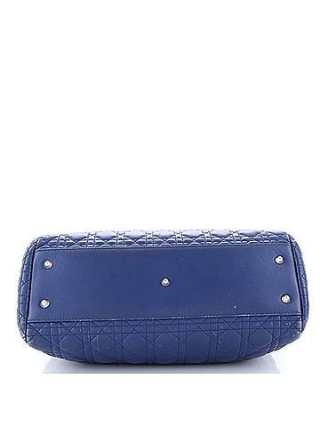 Christian Dior Soft Chain Tote Cannage Quilt Lambskin Large (view 2)
