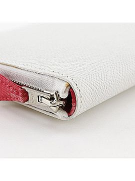 Hermès Azap White Leather Wallet (view 2)