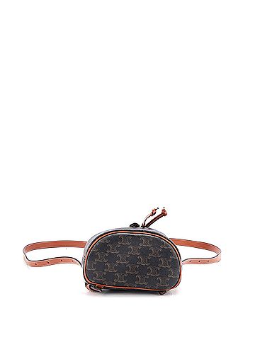 Céline Folco Backpack Triomphe Coated Canvas Mini (view 2)