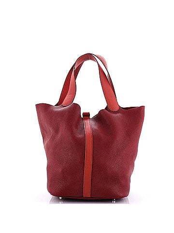 Hermès Bicolor Picotin Lock Bag Clemence with Swift TGM (view 2)
