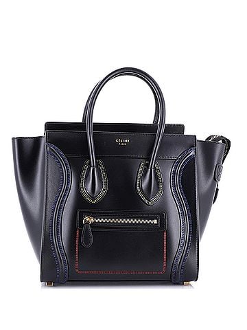 Céline Luggage Bag Smooth Leather Micro (view 1)