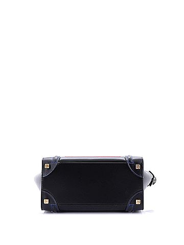 Céline Luggage Bag Smooth Leather Micro (view 2)