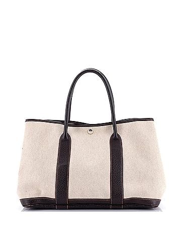 Hermès Garden Party Tote Toile and Leather 36 (view 1)