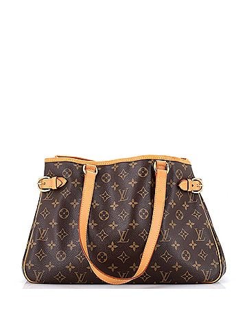 Louis Vuitton Batignolles Handbag Monogram Canvas Horizontal (view 1)