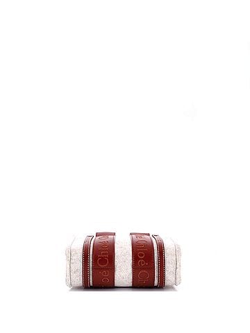 Chloé Woody Tote Recycled Felt with Leather Small (view 2)