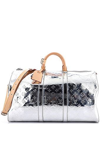 Louis Vuitton Keepall Bandouliere Bag Monogram Mirror Coated Canvas 50 (view 1)