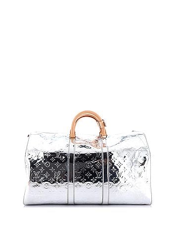 Louis Vuitton Keepall Bandouliere Bag Monogram Mirror Coated Canvas 50 (view 2)
