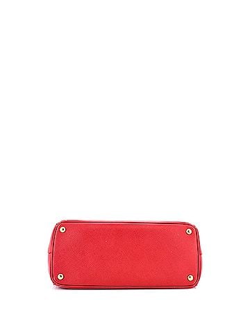 Prada Double Zip Lux Tote Saffiano Leather Medium (view 2)