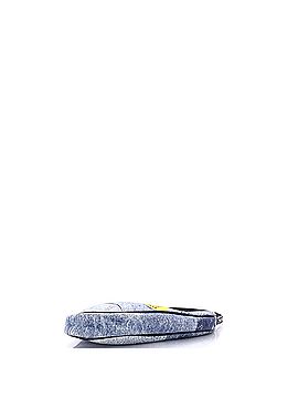 Christian Dior Vintage Saddle Bag Printed Denim Mini (view 2)