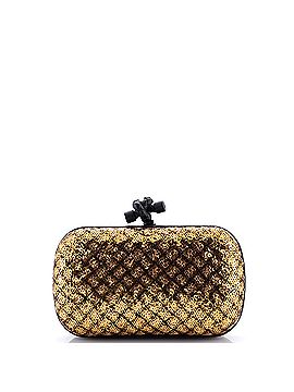Bottega Veneta Box Knot Clutch Sequins Small (view 1)