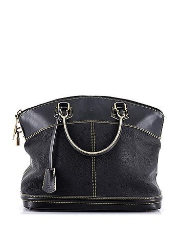 Louis Vuitton Suhali Lockit Handbag Leather MM (view 1)