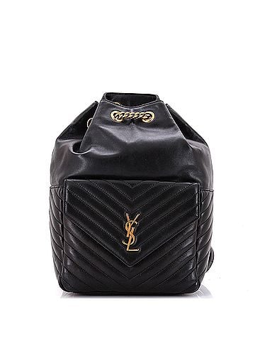Saint Laurent Joe Backpack Matelasse Chevron Leather (view 1)