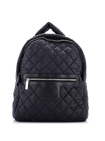 Chanel Coco Cocoon Backpack Quilted Nylon Large (view 1)