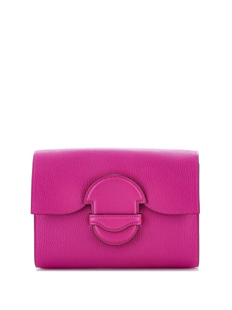 Hermès 100% Leather Pink 1938 Clutch Chevre Mysore One size - photo 1