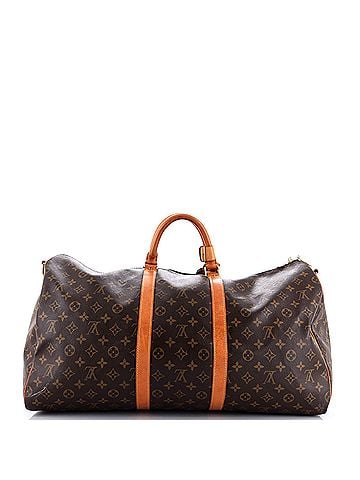 Louis Vuitton Keepall Bandouliere Bag Monogram Canvas 55 (view 2)