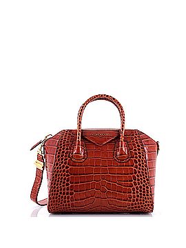 Givenchy Antigona Bag Crocodile Embossed Leather Small (view 1)