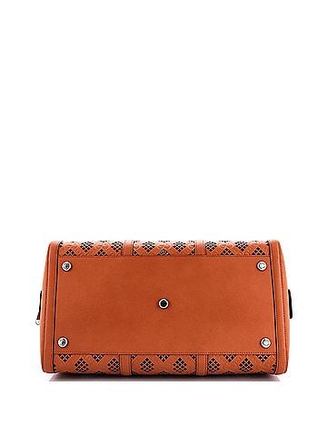 Gucci Convertible Duffle Bag GG Debossed Laser Cut Leather Large (view 2)