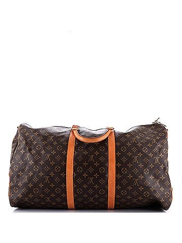 Louis Vuitton Keepall Bandouliere Bag Monogram Canvas 60 (view 2)