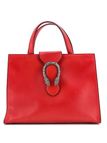Gucci Web Dionysus Top Handle Bag Leather Large (view 1)