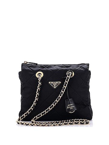 Prada Re-Edition 1995 Chain Tote Quilted Re-Nylon Small (view 1)