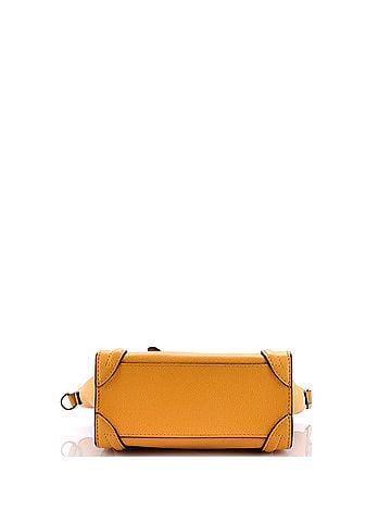 Céline Luggage Bag Grainy Leather Nano (view 2)