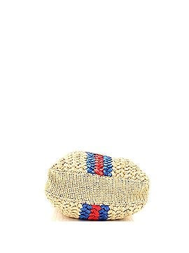 Gucci Blondie NM Open Tote Raffia Small (view 2)