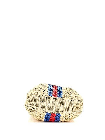 Gucci Blondie NM Open Tote Raffia Small (view 2)