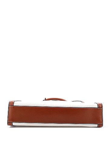 Céline Sulky Vertical Cabas Tote Canvas with Leather Large (view 2)