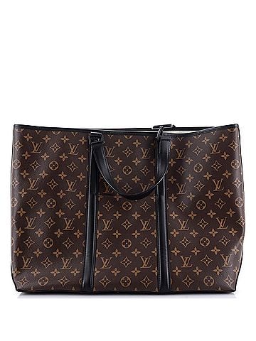 Louis Vuitton Weekend Tote Macassar Monogram Canvas GM (view 2)