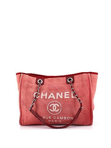 Chanel Deauville Tote Canvas Small (view 1)