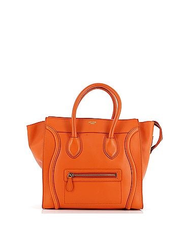 Céline Luggage Bag Smooth Leather Mini (view 1)
