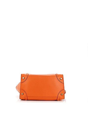 Céline Luggage Bag Smooth Leather Mini (view 2)