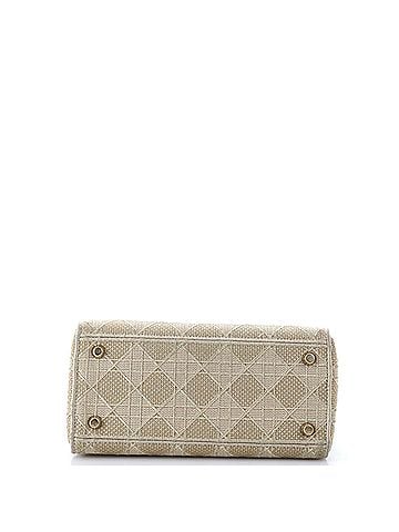 Christian Dior Lady D-Lite Bag Cannage Embroidered Canvas Medium (view 2)