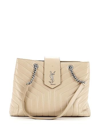 Saint Laurent LouLou Tote Matelasse Chevron Leather Large (view 1)