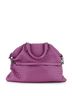 Bottega Veneta 100% Leather Purple Convertible Satchel Intrecciato Nappa Medium One size - photo 1