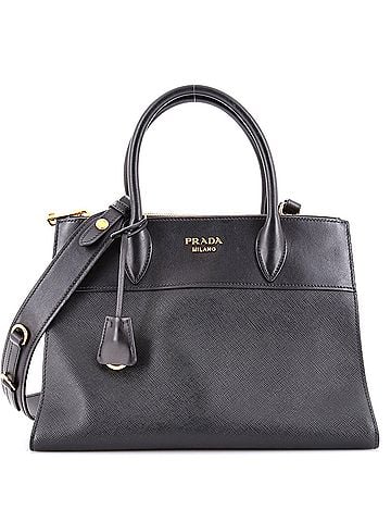 Prada Paradigme Tote Saffiano with City Calf Medium (view 1)