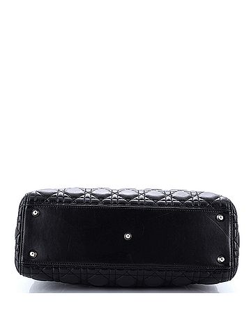 Christian Dior Lady Dior Bag Cannage Quilt Lambskin Large (view 2)